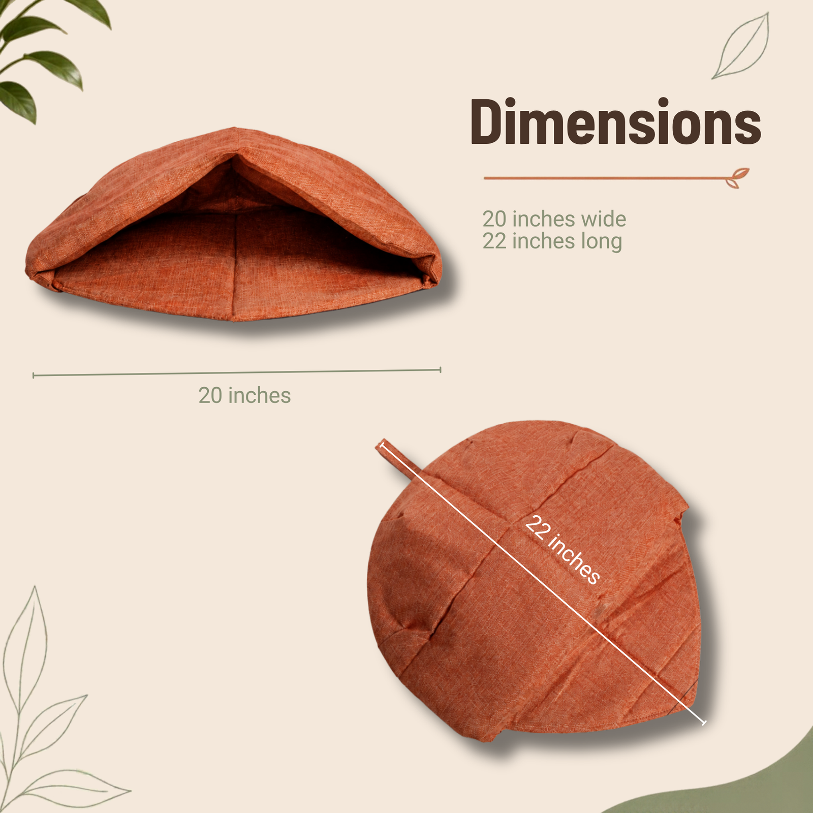 Fallen Leaf Cat Bed