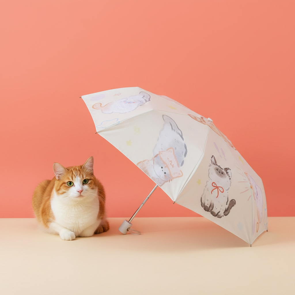 Cat Umbrella | 3 Designs
