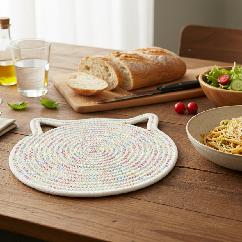 Cat Head Trivet | Four Colors