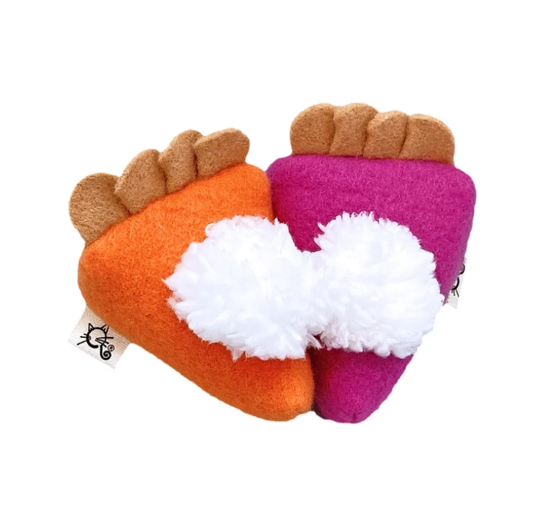 Pumkitty & Sweet Purr-tato Pie | Plush Catnip Cat Toy
