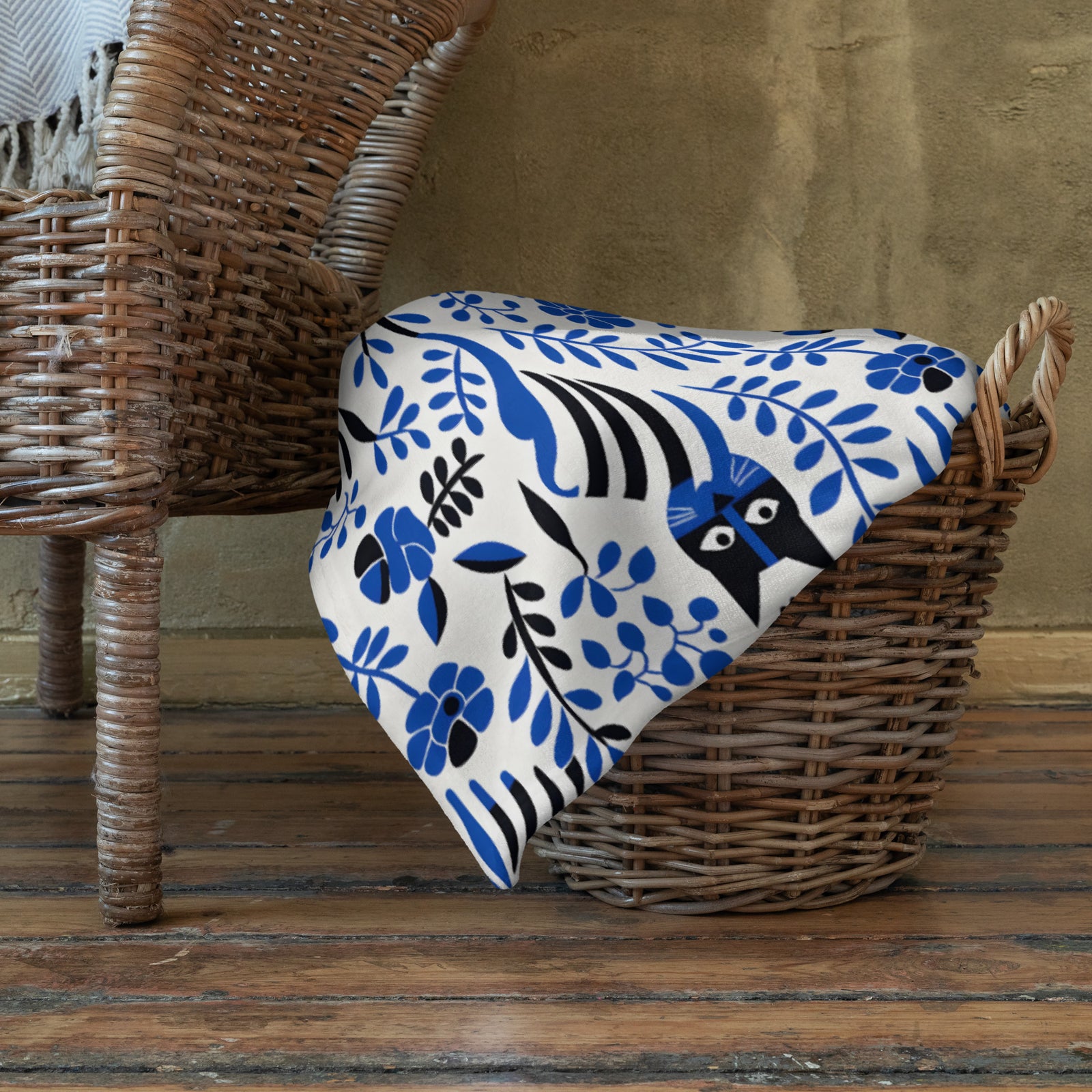 Generously Sized Cat Throw Blanket