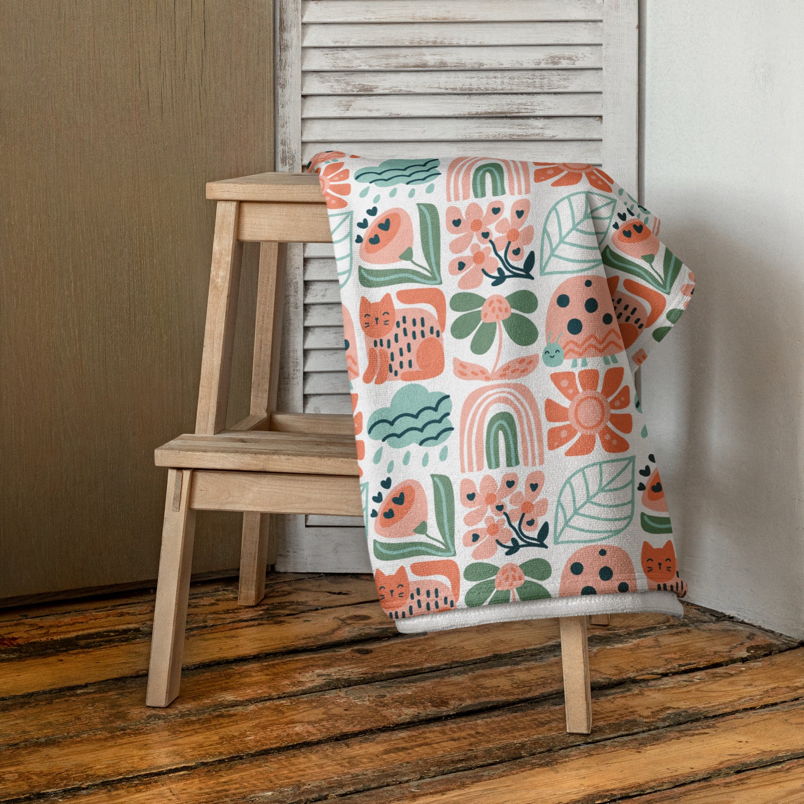 Beach Towel | Coastal Cats