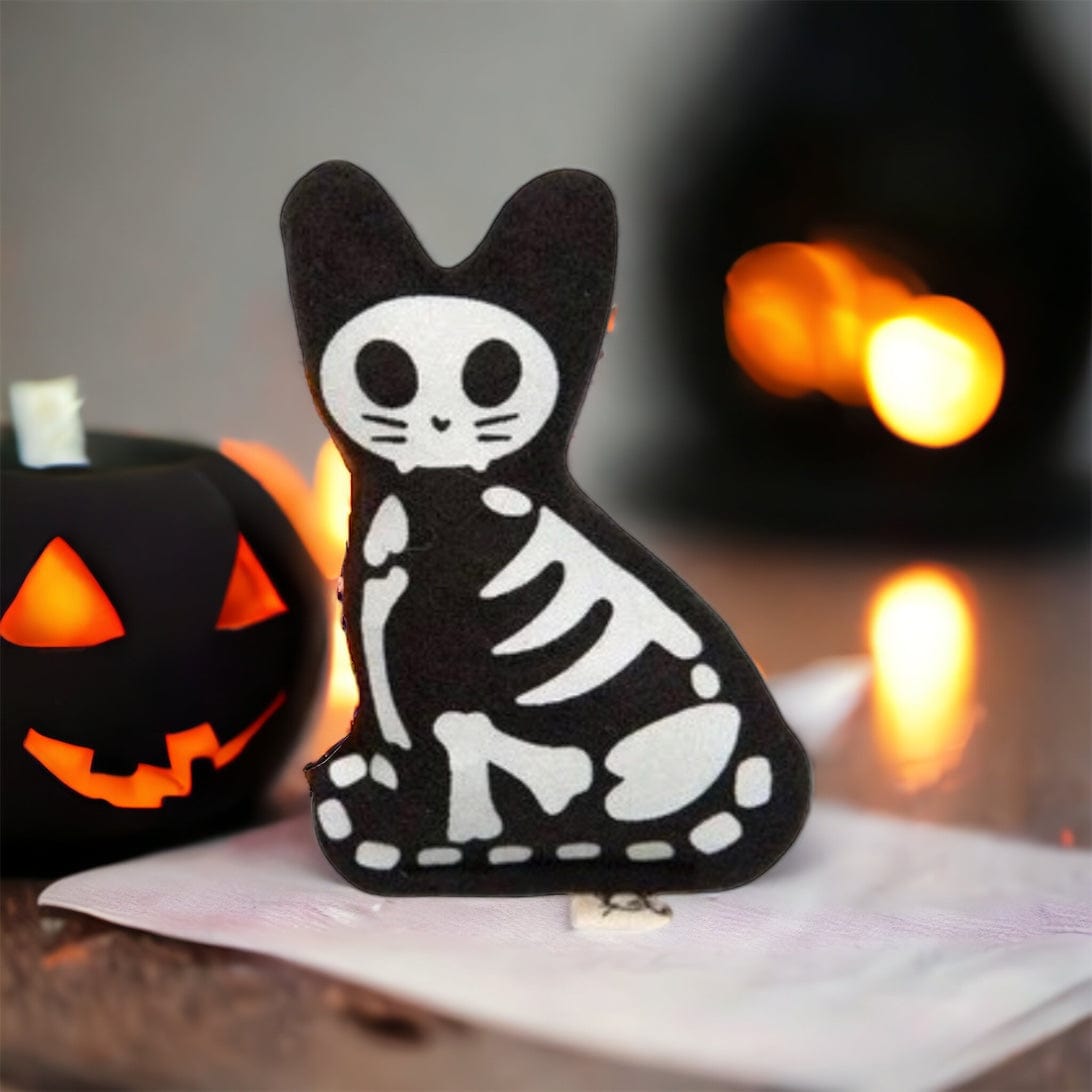 Skelekitty Glow in the dark cat toy