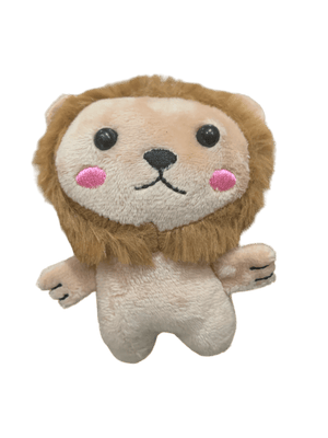 Rescue Plushies African Lion Keychain