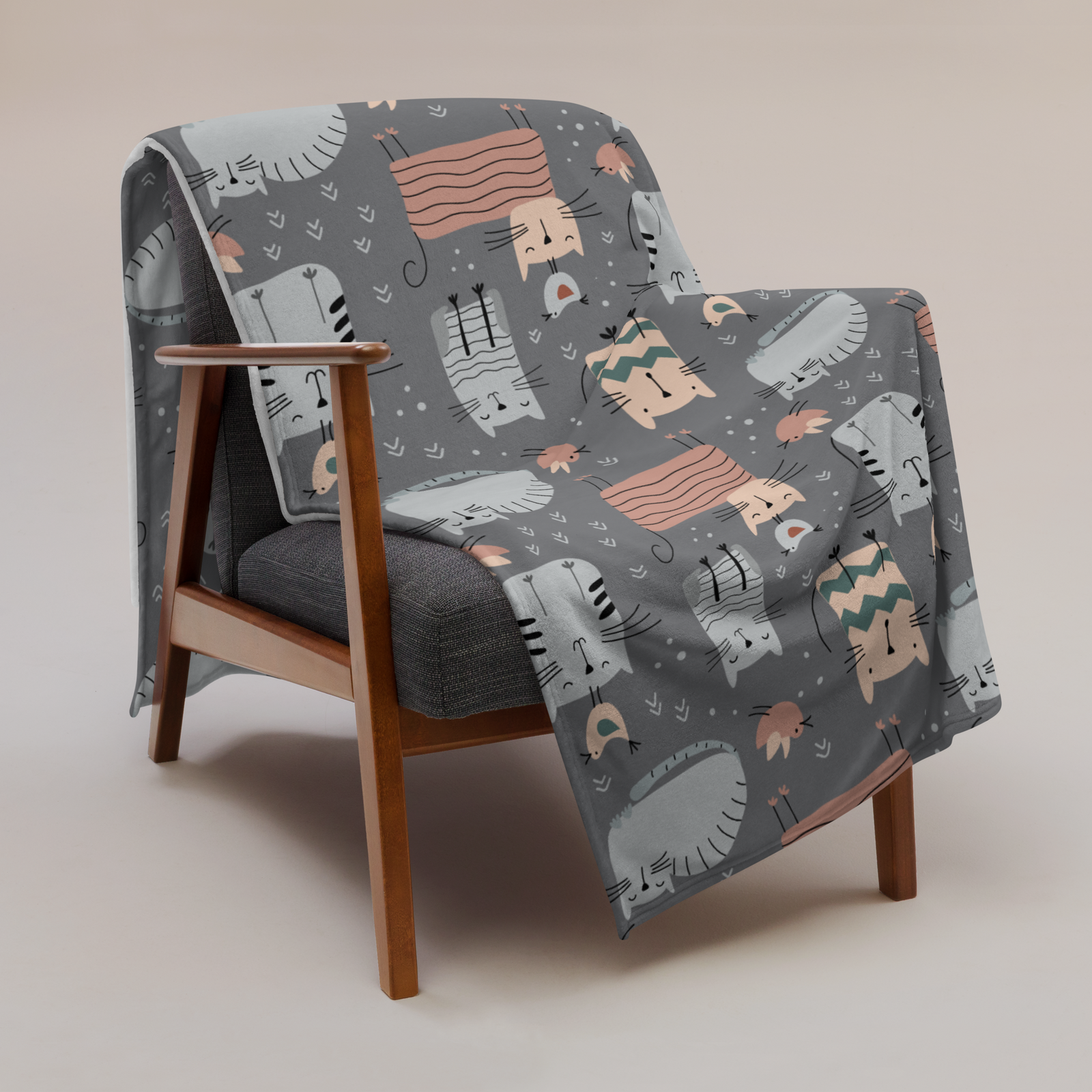 Cat Throw Blanket