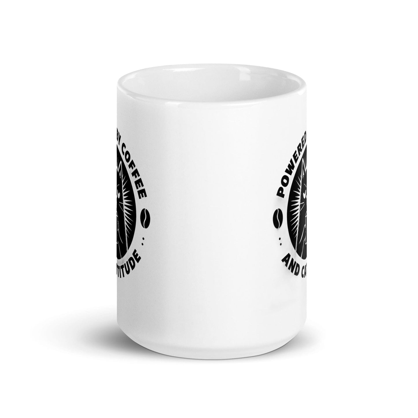 Cat Mugs | Powered By Coffee and Cattitude! Center