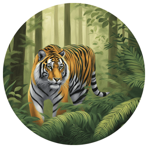 Six Tiger Stickers