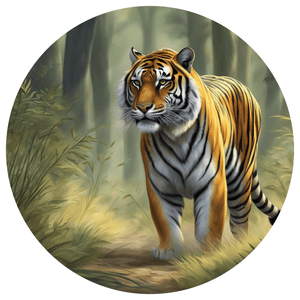 Six Tiger Stickers