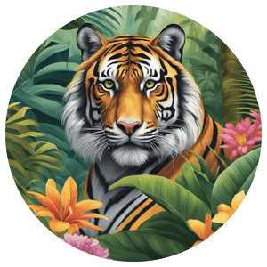 Six Tiger Stickers