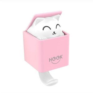 Pink Cat Wall Hook