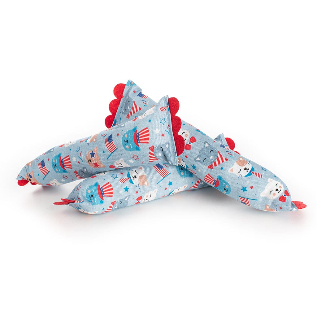 Patriotic Kicker Cat Toys