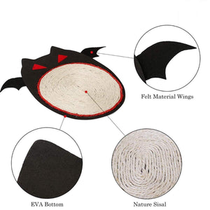 Halloween Bat Cat Scratcher