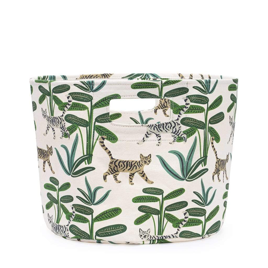 Cat Canvas Storage Bin