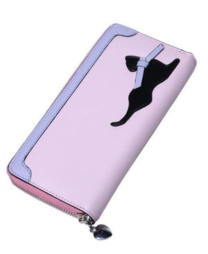 Cat Fashion | Pretty in Pink Cat Wallet-Triple T Studios