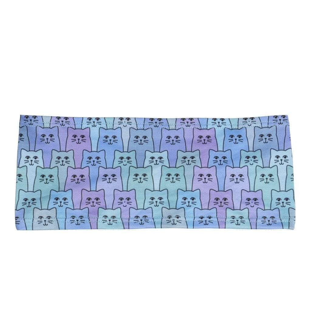Cat Headband. Blue