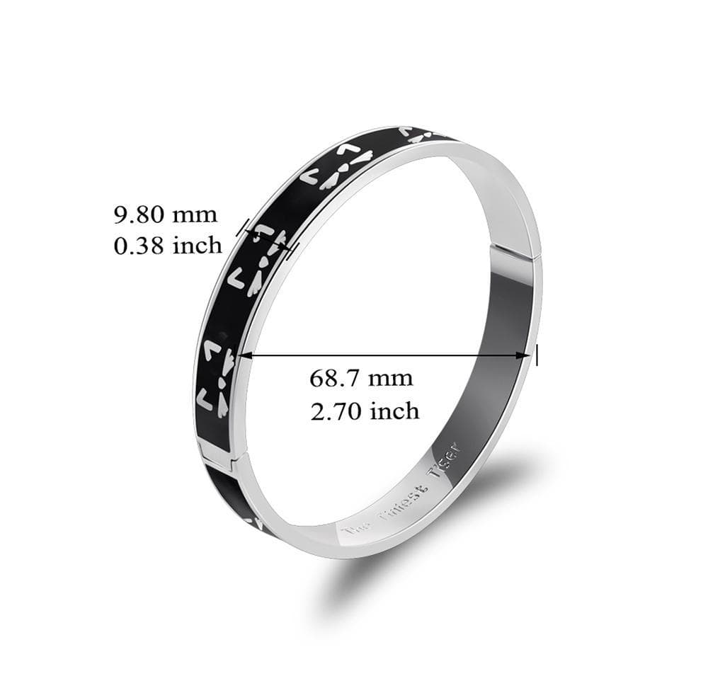cat bracelet -Cat Face Bangle
