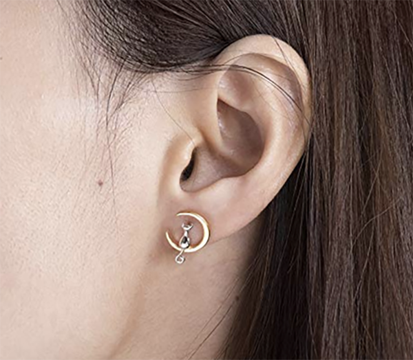 cat earrings | cat jewelry