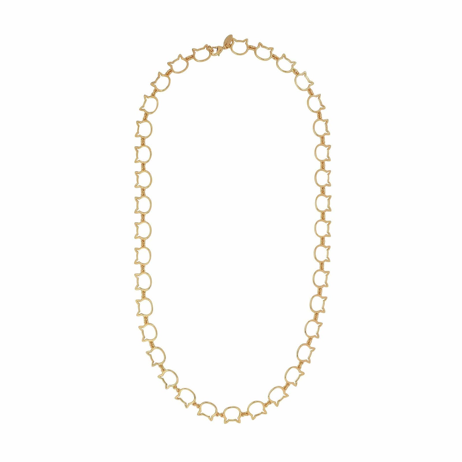 Cat Jewelry | gold cat necklace