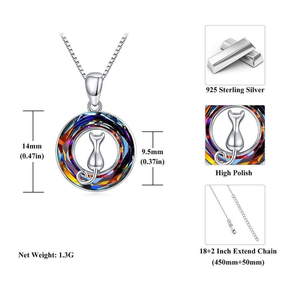 Rainbow Bridge-Cat Necklace