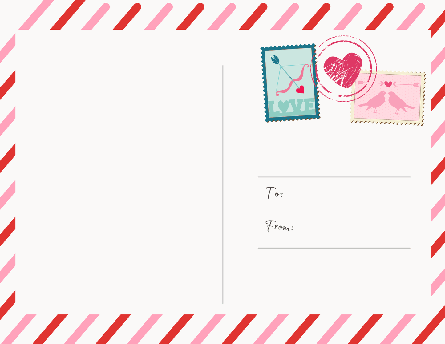 Cat Valentine Postcard | You're Purrfect!