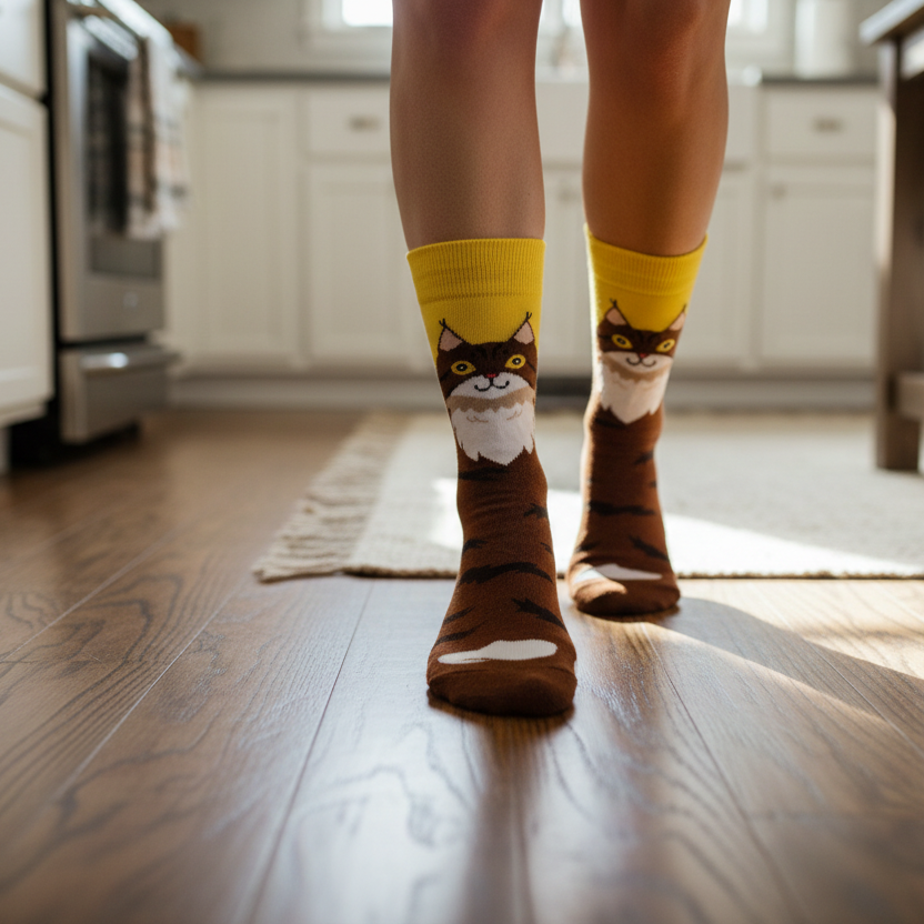 Persian Cat socks