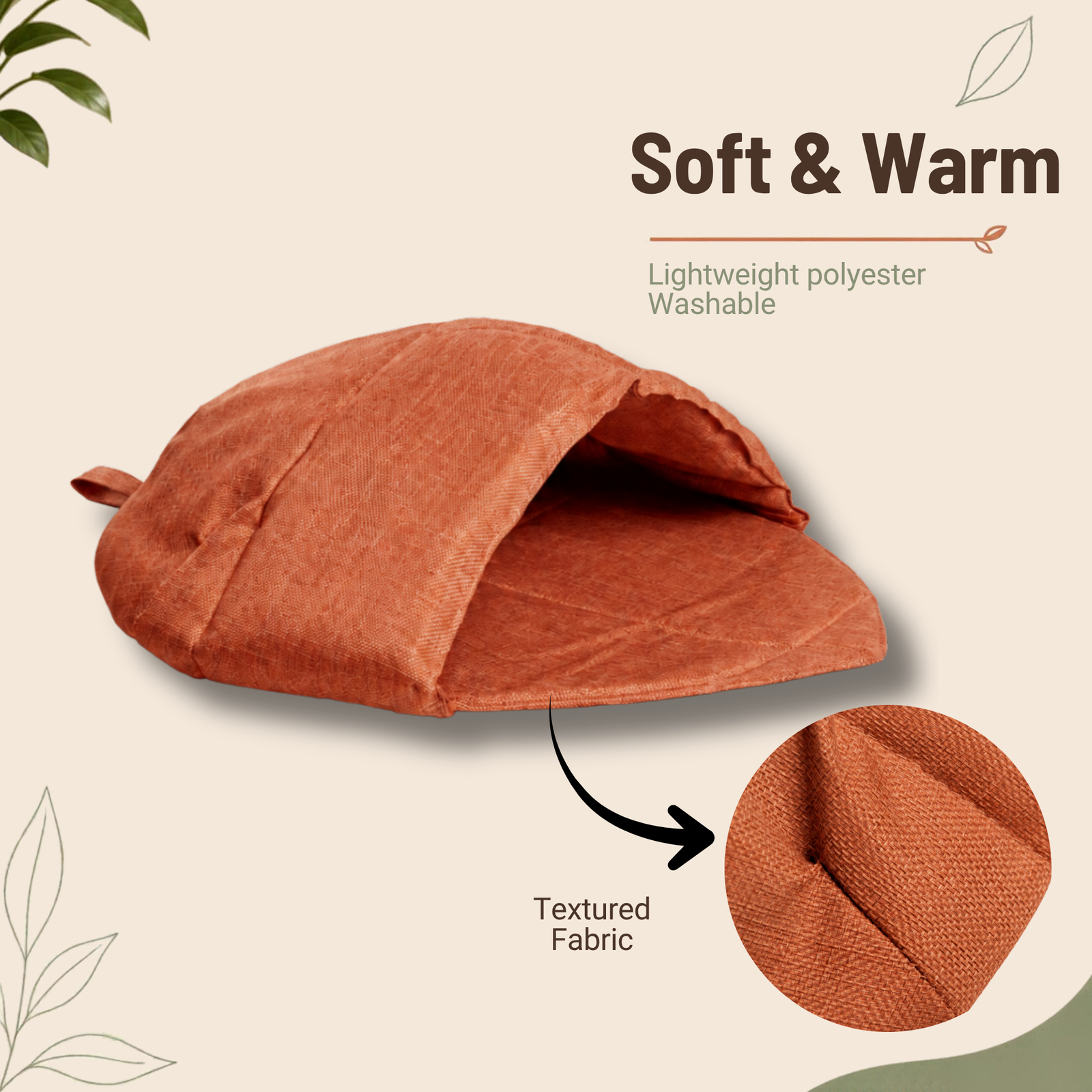 Fallen Leaf Cat Bed