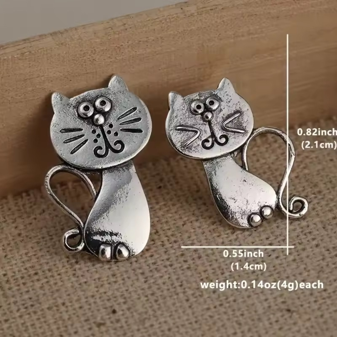 Quirky Cat Earrings