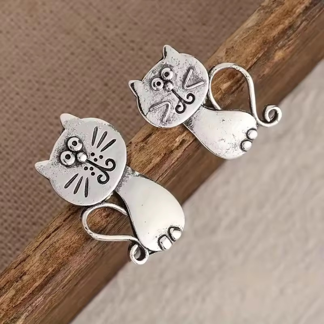 Quirky Cat Earrings