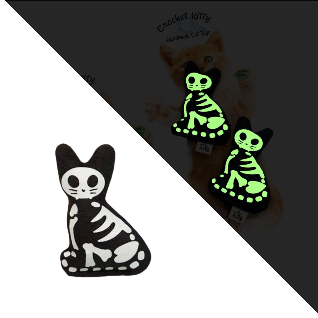 Skelekitty Cat Toy - Twin Pack