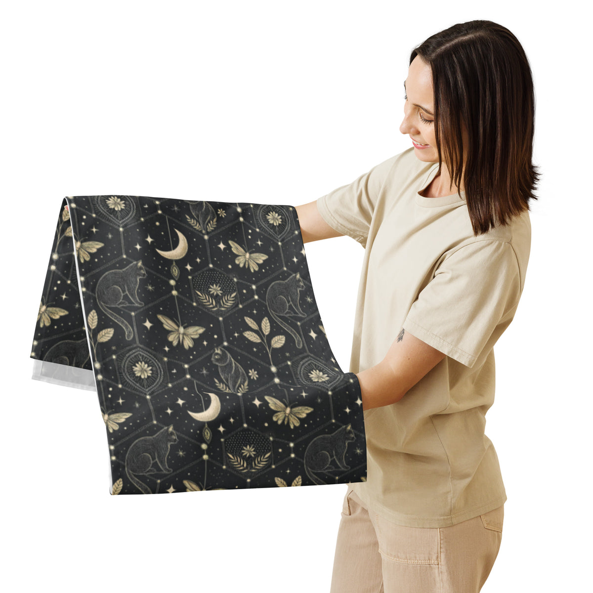 Table runner | Celestial Cats