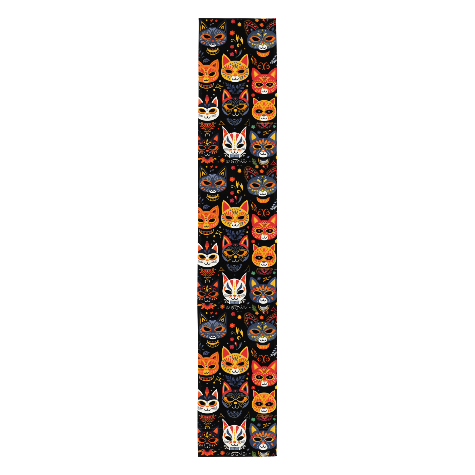 Table runner | Gatos del Dia de los Muertos