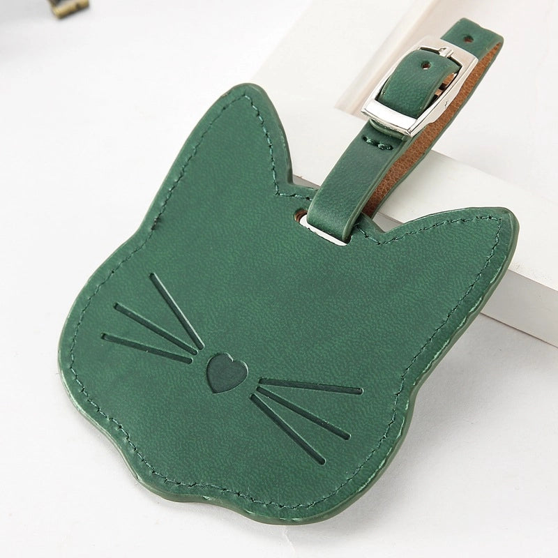 Cat Head Bag Tag