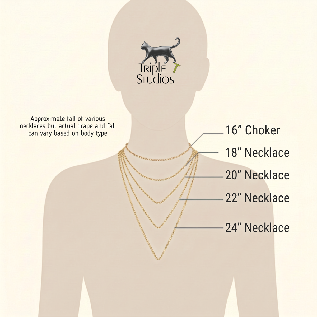 Cat Head Chain Link | Necklace