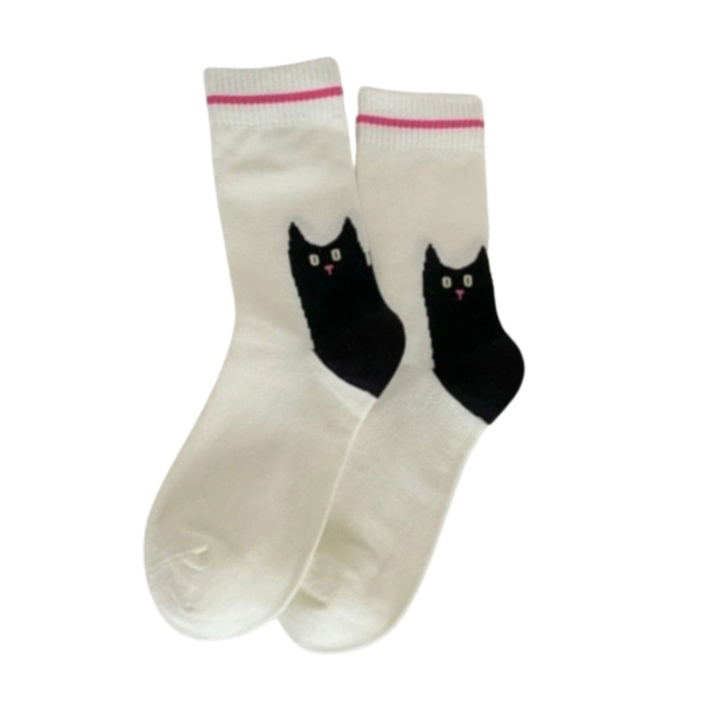 Black Cat Socks