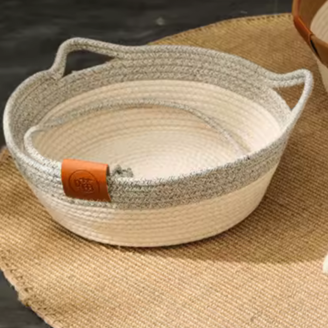 Cat Bed | Cat Ear Cotton Rope Cat Bed