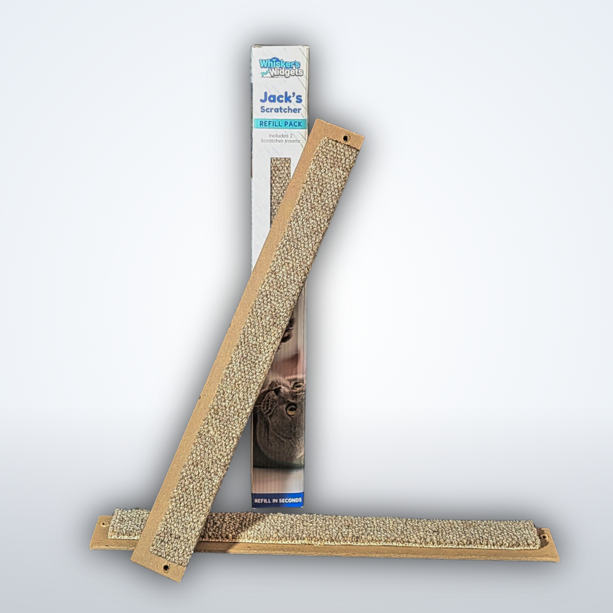 Jack's Scratcher — Replacement Inserts for Door Frame Cat Scratcher