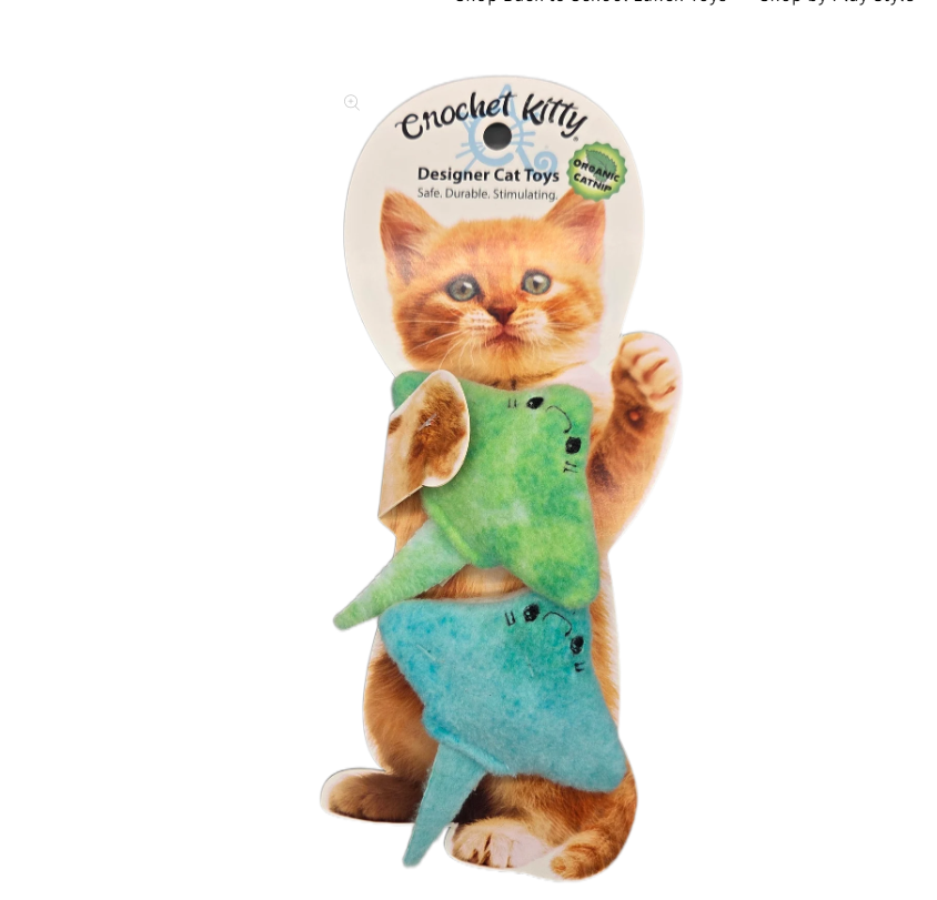 Stringray Twin Pack | Plush Catnip Cat Toy