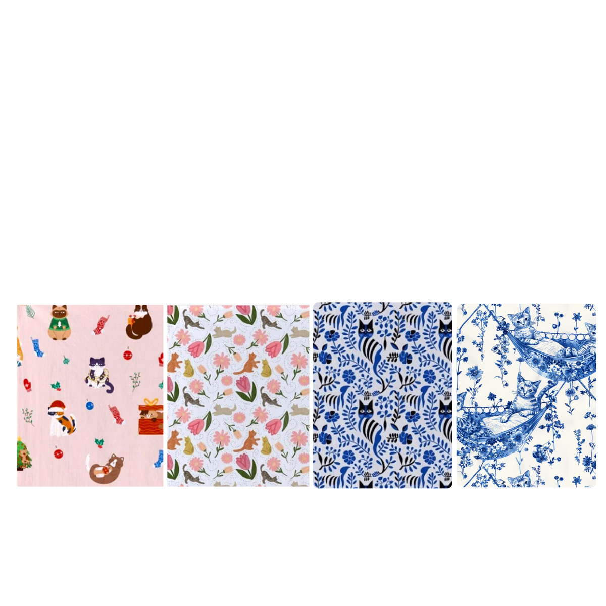 Tea Towels with Cat Designs