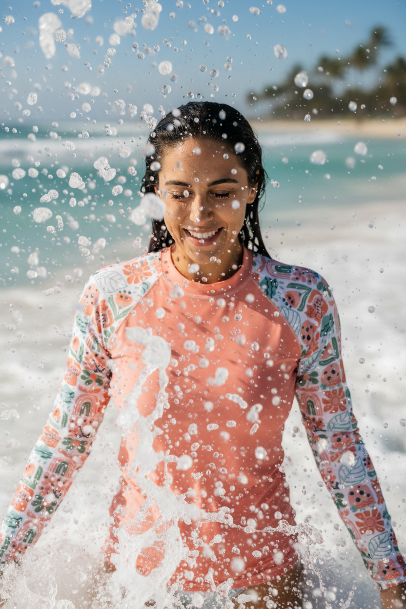 Women's Rash Guard | Coastal Cats