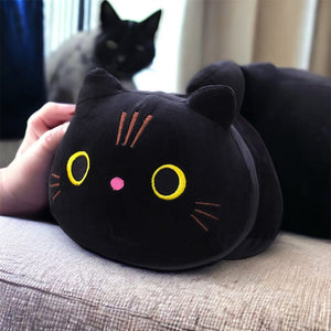 Black Cat Pillow | Triple T Studios