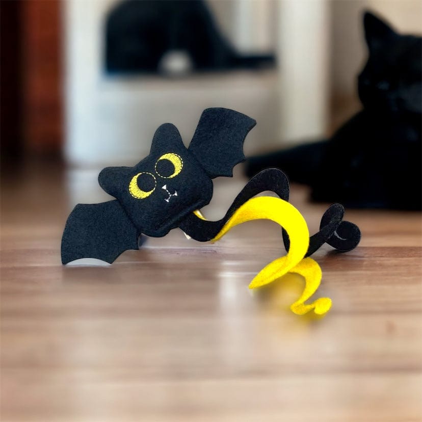 Bat Cat with Whirly Tail Cat Toy | Triple T Studios
