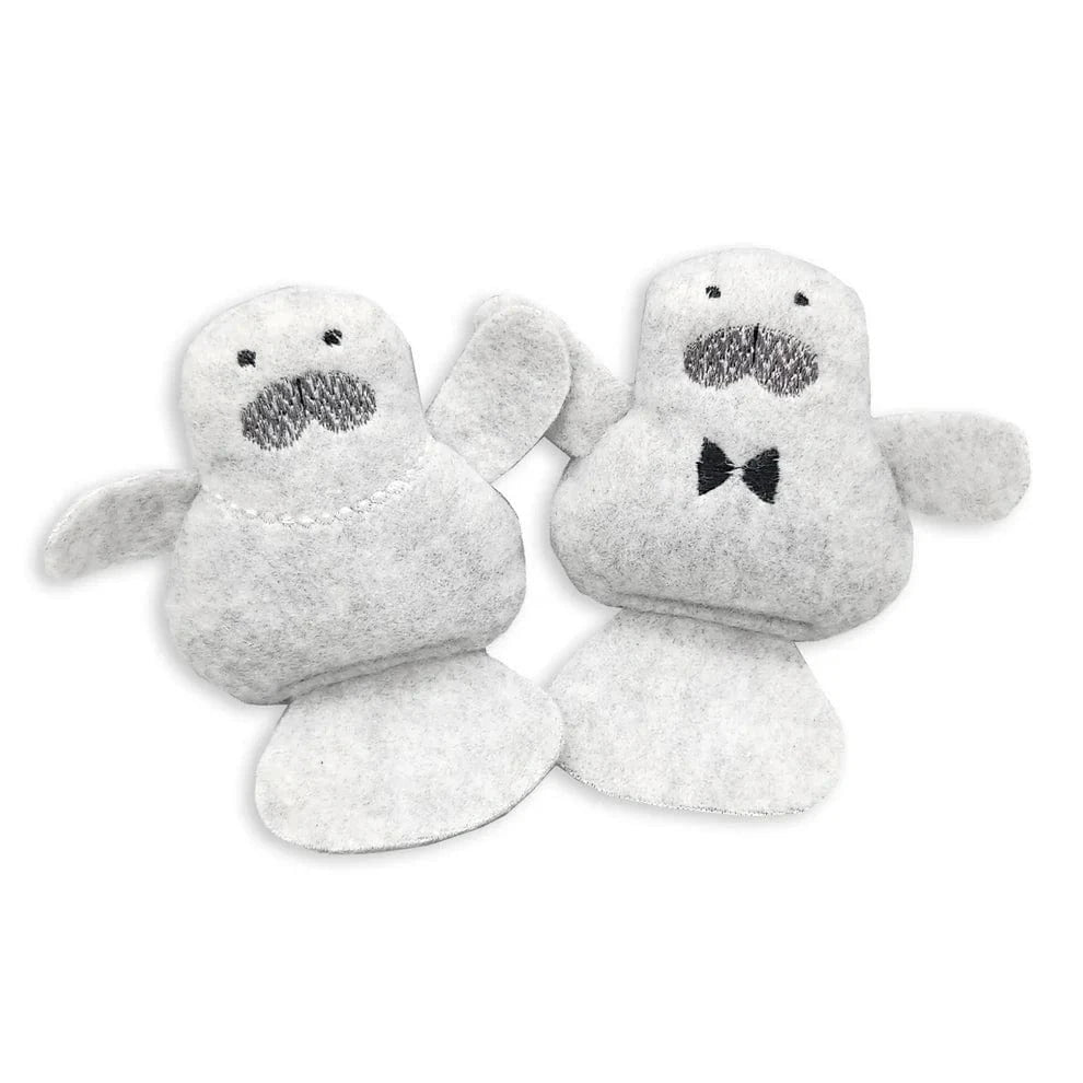 Mr and Mrs Meownatee Manatee Cat Toys Made in USA
