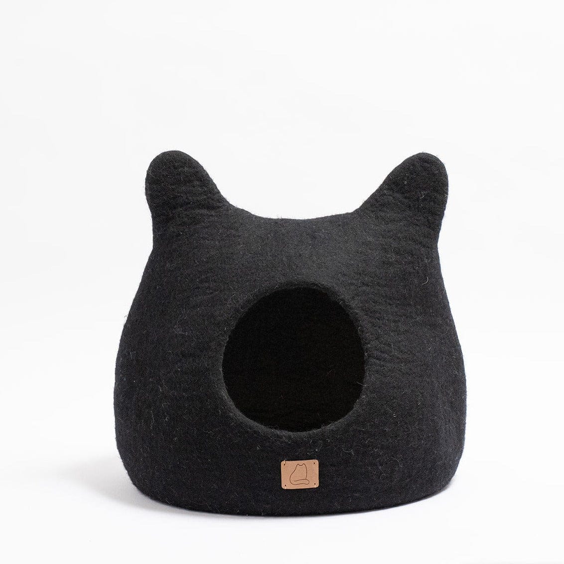Night Black | Ear Style Cave Cat Bed