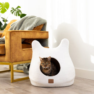 Snow White | Ear Style Cave Cat Bed