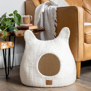 Snow White | Ear Style Cave Cat Bed