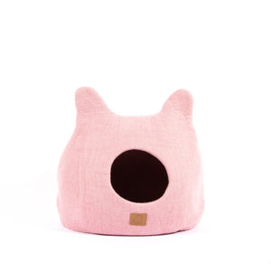 Valentine Pink | Ear Style Cave Cat Bed