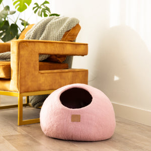 Valentine Pink | Round Style Cave Cat Bed