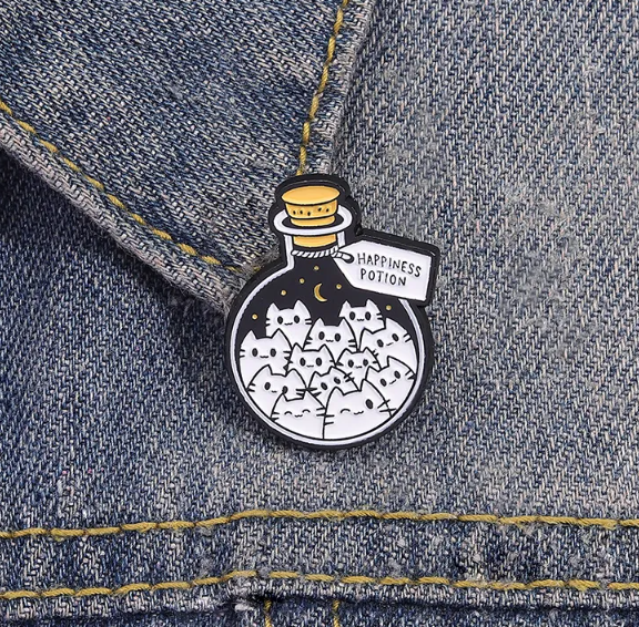 Cat Enamel Pins