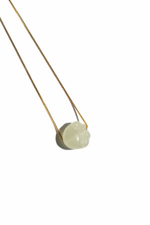 Jade Cat Paw Necklace