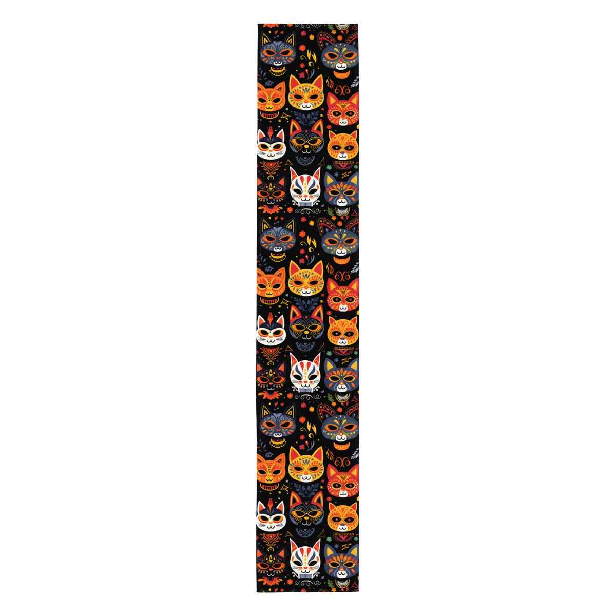 Table runner | Gatos del Dia de los Muertos
